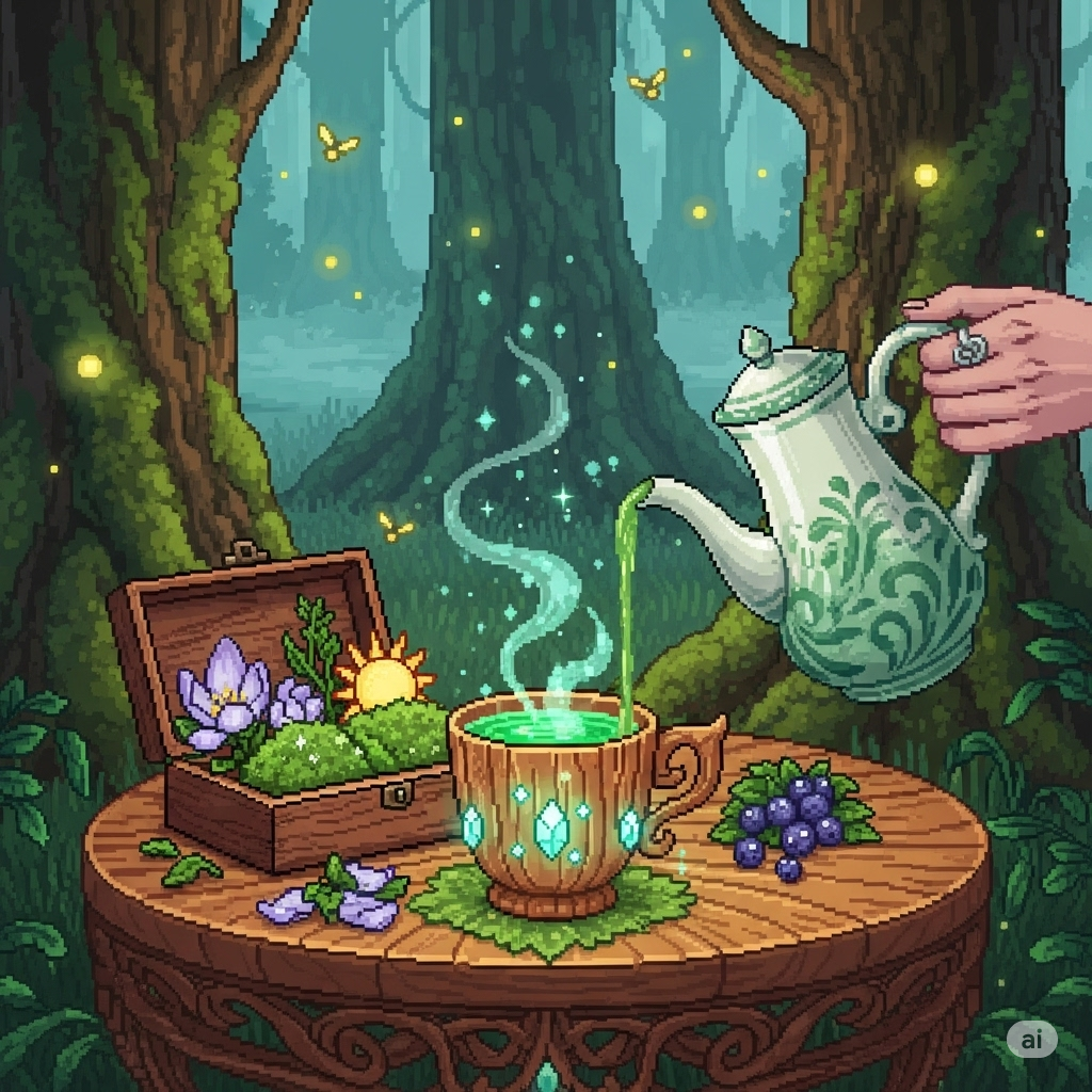 エルフの秘薬ハーブティー